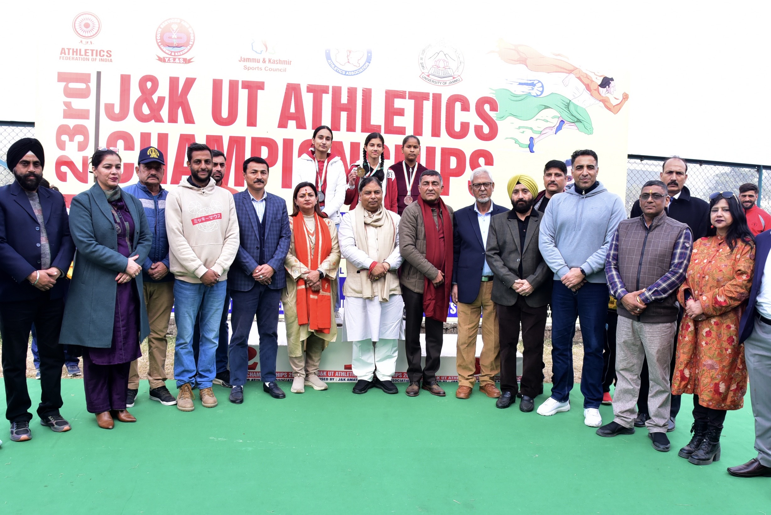 J&K UT Athletics meet concludes 